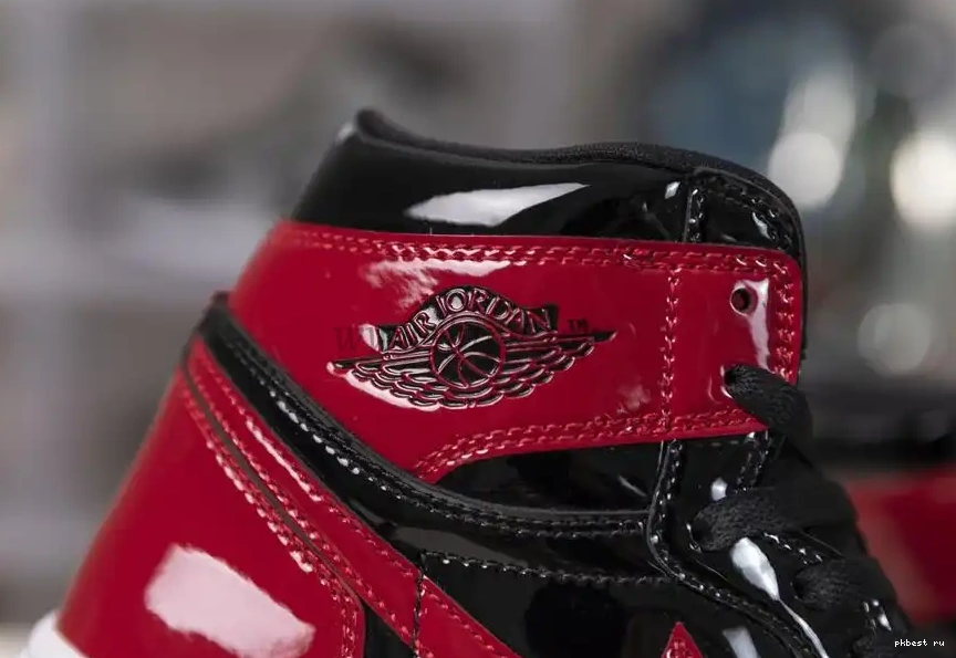 to God retail bred ready retro Patent air jordan 1 materials Pk ship 0512